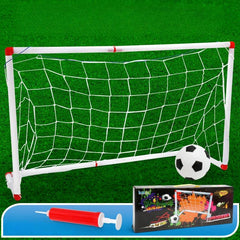 Football Gate Children's Puzzle Toy with Air Pump