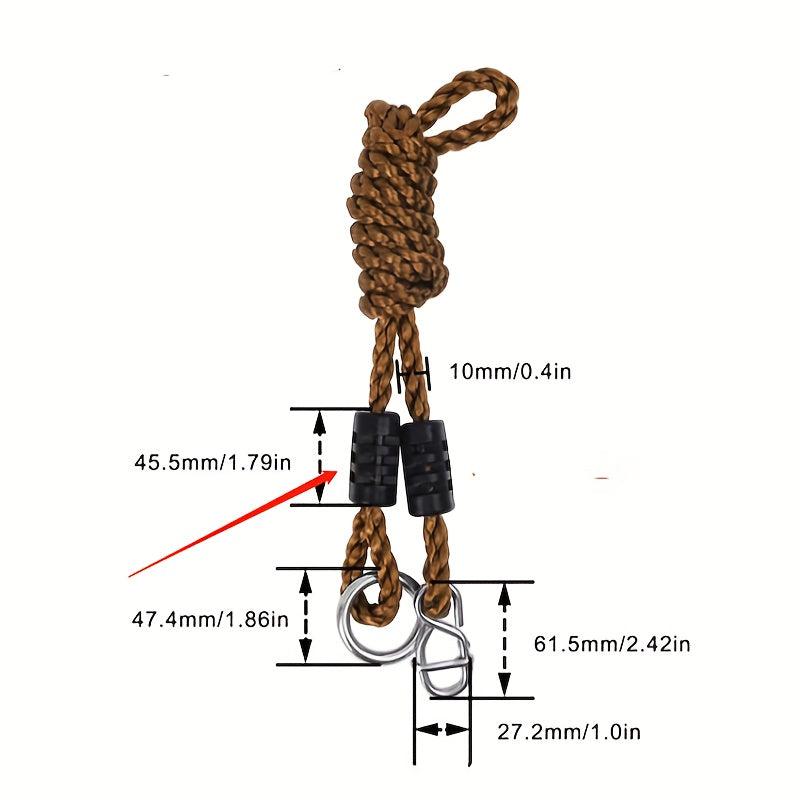 Adjustable Tree Swing Rope Bear Hanging Straps Kit