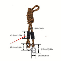 Adjustable Tree Swing Rope Bear Hanging Straps Kit