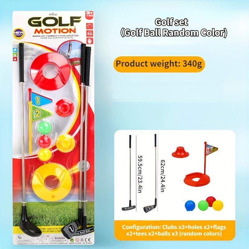 Kids Golf Ball & Club Set Outdoor Toy Sports