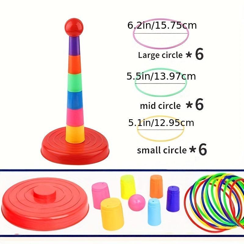 Parent Child Outdoor Fun Ferrule Throwing Game for Kids