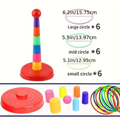 Parent Child Outdoor Fun Ferrule Throwing Game for Kids