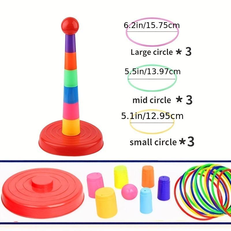 Parent Child Outdoor Fun Ferrule Throwing Game for Kids