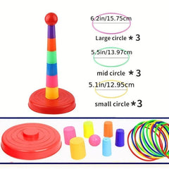 Parent Child Outdoor Fun Ferrule Throwing Game for Kids