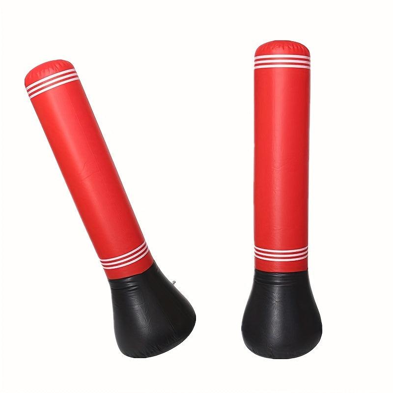 Yellow Inflatable Boxing Column Fitness Bag Kids Toy