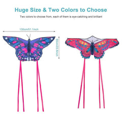 Large Butterfly Kite for Kids and Adults