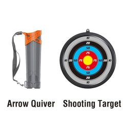 Kids Archery Toy Set Bow & Arrow Shooting Game Outdoor Gift Boys & Girls