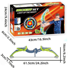 Kids Archery Toy Set Bow & Arrow Shooting Game Outdoor Gift Boys & Girls