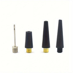 4 piece Ball Pump Needle Set Inflator Kit Nozzle Adapter