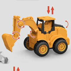 Friction Power Excavator Loader Trucks & Sandbox Toys