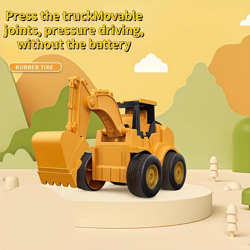 Friction Power Excavator Loader Trucks & Sandbox Toys