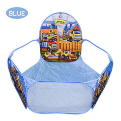 Kids Cartoon Car Shoot Pool Ocean Ball Pool Toy