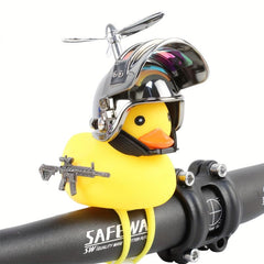 Little Yellow Duck Helmet Set for Kids Bike