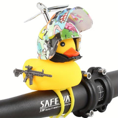 Little Yellow Duck Helmet Set for Kids Bike