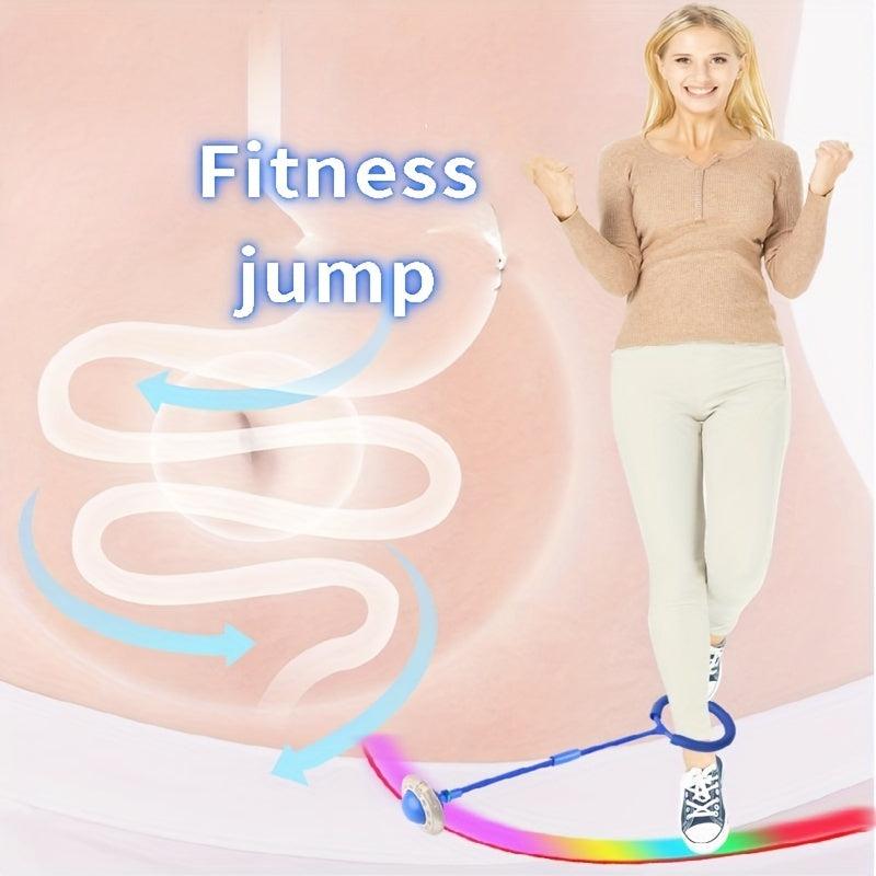 Kids Single Foot Jump Ball, Foldable Sports Fitness Flash Ball