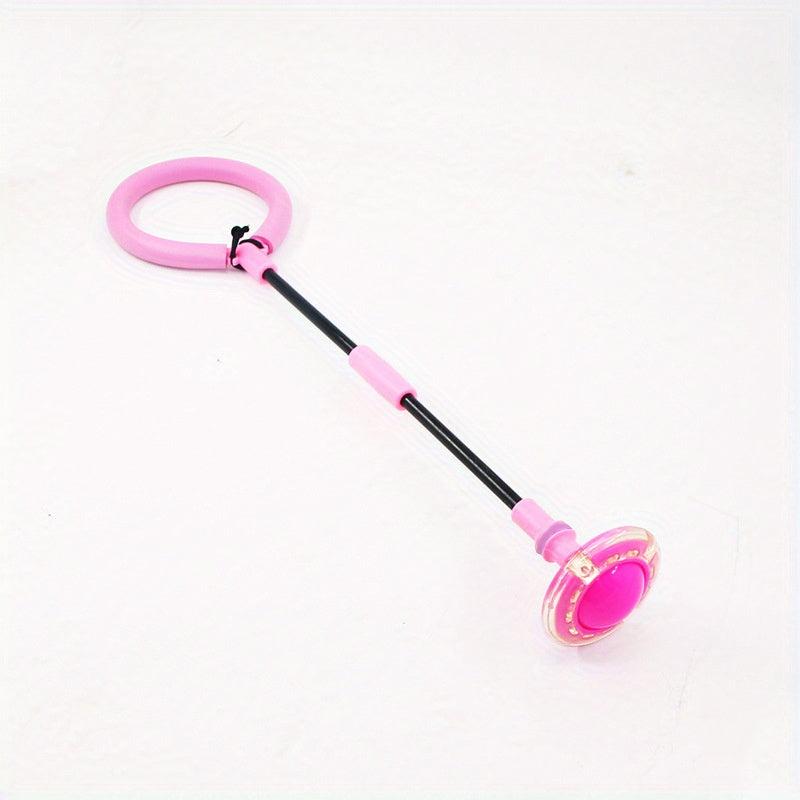 Kids Single Foot Jump Ball, Foldable Sports Fitness Flash Ball