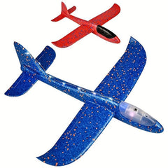 Kids Foam Hand Throwing Gliding Aircraft Toy