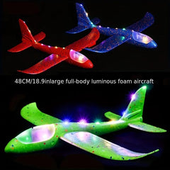 Kids Foam Hand Throwing Gliding Aircraft Toy