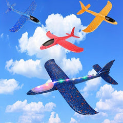 Kids Foam Hand Throwing Gliding Aircraft Toy