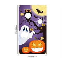 Halloween Party Fun Sandbag Game Banner Decoration