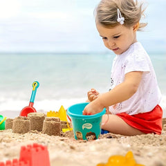 18pcs Beach Toy Set Baby Outdoor Tool Sand Bucket Digging Sand Bucket