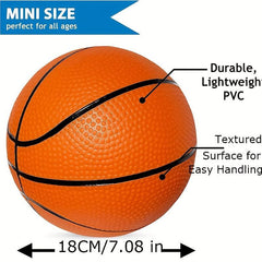 Inflatable Basketball for Men and Women - Outdoor Indoor Training Ball