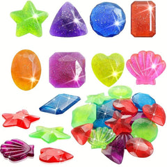 Colorful Diving Gem Pool Toys for Outdoor Summer Fun