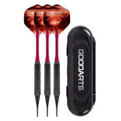 3 Pack Electronic Soft Dart Needle Darts Set, 6 Line Pattern Road Toys