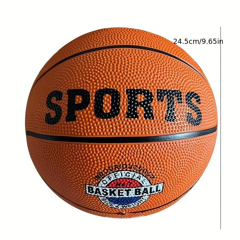 Rubber Ball No 7 Students' Basketball Training Camp Wear-resistant