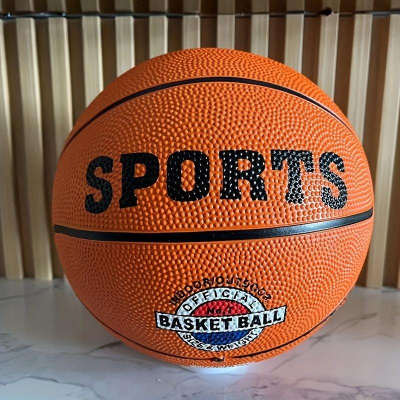 Rubber Ball No 7 Students' Basketball Training Camp Wear-resistant