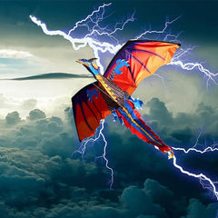 Dragon Kite 139 X 119 Easy To Fly For Easter Gift