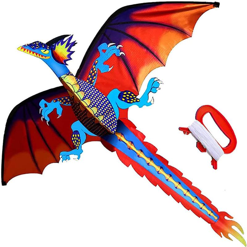 Dragon Kite 139 X 119 Easy To Fly For Easter Gift