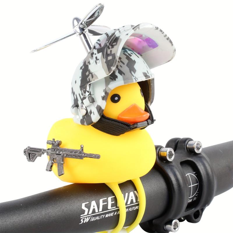 Little Yellow Duck Helmet Set with Dragonfly Light