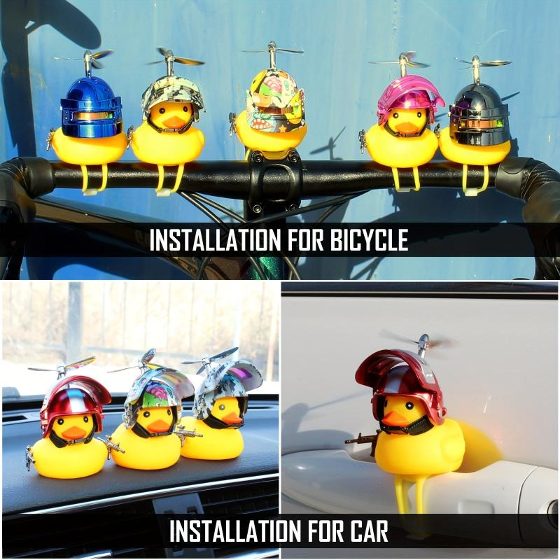 Little Yellow Duck Helmet Set with Dragonfly Light