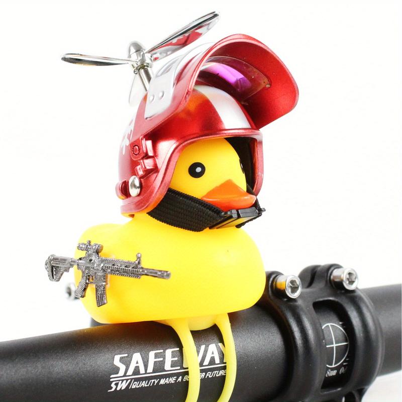 Little Yellow Duck Helmet Set with Dragonfly Light
