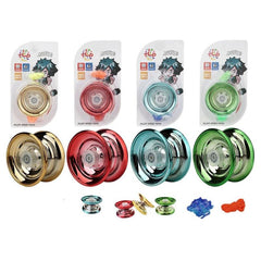 Professional Magic YoYo Aluminum Boy Toy High Speed Bearings Luminous YoYo Gift
