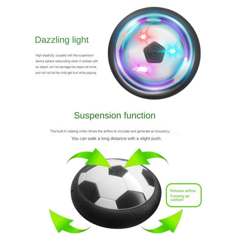 Interactive Suspended Football Toy Set with Lighting Music