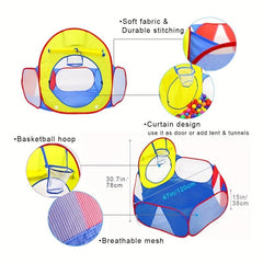 Kids Ball Pit Large Pop Up Childrens Ball Tent For Toddlers Playhouse