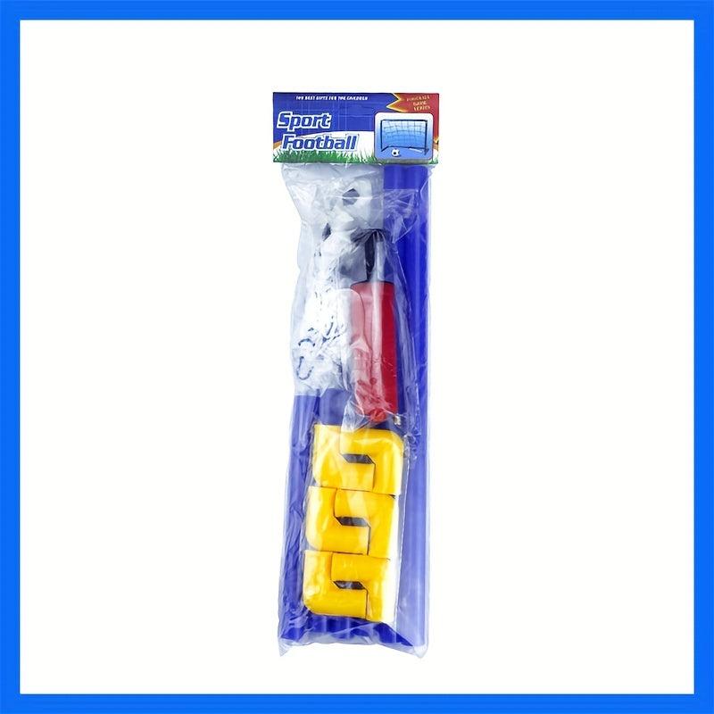 Indoor/Outdoor Football Door Game Kit with Ball Pump - Durable Toy for Kids