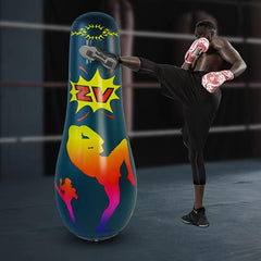 Inflatable Boxing Undefeated Workout
