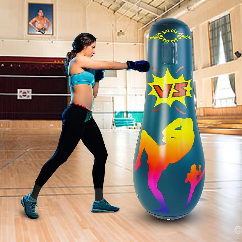 Inflatable Boxing Undefeated Workout