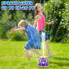 Octopus Water Spray Toy 8 Wiggle Tubes for Kids & Toddlers
