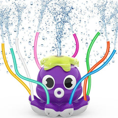 Octopus Water Spray Toy 8 Wiggle Tubes for Kids & Toddlers