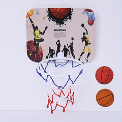 Small Basketball Trainer Indoor Needle Hole Hanging Suction Cup Basket