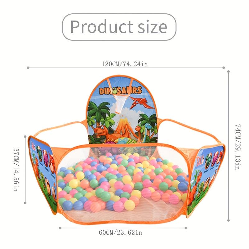 Cartoon Dinosaur Ball Pit Pool Toy 1.2M
