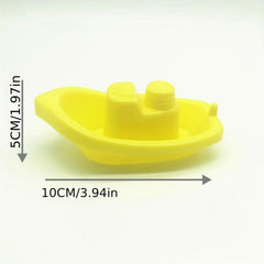 4pcs Little Boats Train Baby Toddler Bath Toy Beach Swimming Pool Water Boats