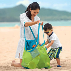 Kids Beach Tool Storage Bag for Sand Digging Toys