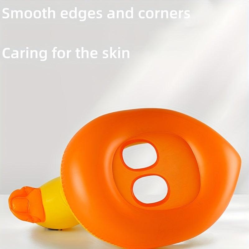 Baby Inflatable Yellow Duck Yacht Swimming Ring