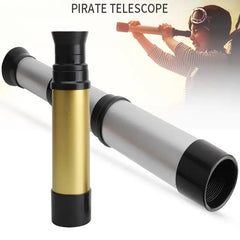 Pirate Binoculars For Kids HD Retractable Binoculars For Kindergarten Outdoor
