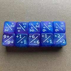 Star Sky Math Puzzle Dice - Addition & Subtraction